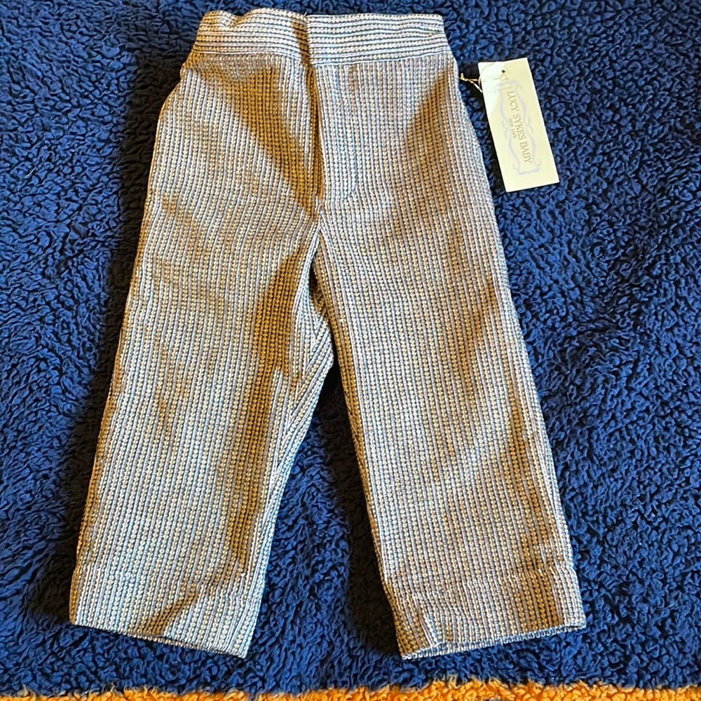 NWT Lucy Sykes baby boy bottoms pants